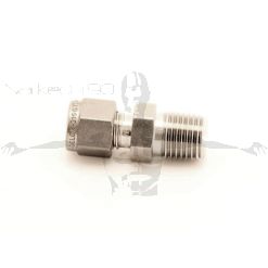 Swagelok 1/4 NPT male to 1/4 pipe or cable (316L-400-1-4)