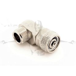 EL-S   98 Degree Elbow 9/16 Male to 9/16 Female