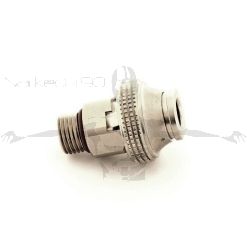 QDF-YM-B Quick Disconnect Female to 9/16" Male with Big nut for use with gloves (locking)