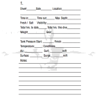 Aquasketch APP - 5 Dive Log