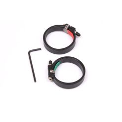 GBM Rebreather loop clamps (1 RED 1 GREEN)