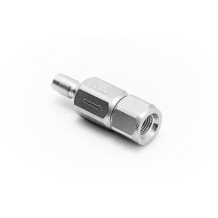 QDCV-BC-ZF  BCD Male Nipple To 3/8 Female Thread with Check Valve