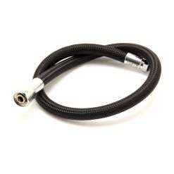 Miflex 35cm regulator hose in black