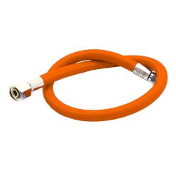 Miflex 210cm regulator hose in orange