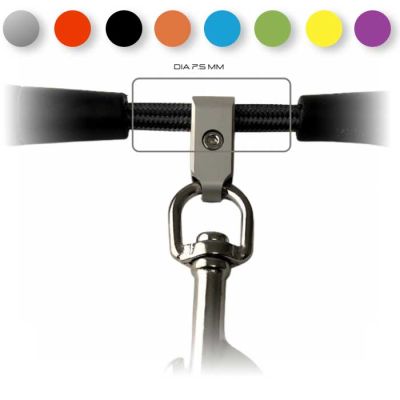 Konect flexible hook in eight colours, to fit 7.5mm gauge hose