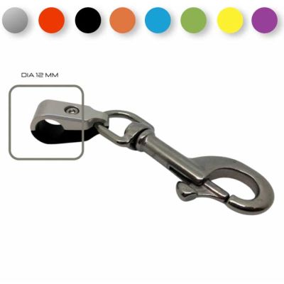 Konect flexible hook in eight colours, to fit 12mm gauge hose