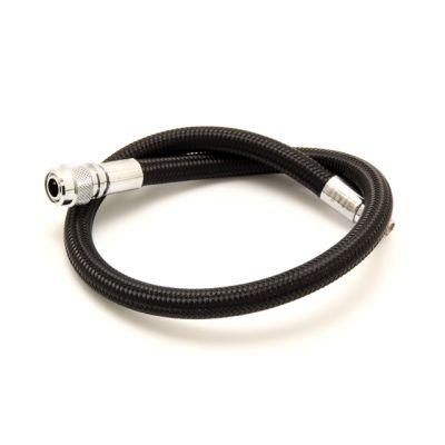 Miflex 30cm BCD inflator hose in black